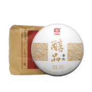 大益 普洱茶 熟茶 经典醇品 2101//2201随机批次茶饼熟普茶叶 357g单饼装