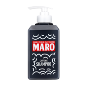摩隆（MARO）日本男士洗发水咖啡因去屑洗头膏修补发丝去油洗发露 350ml