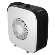 美的（Midea） 暖风机/取暖器/电暖气/电暖器/办公室小型烤火炉家用节能暖手宝浴室热风机 白色HF18C