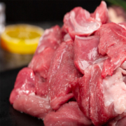 限地区，涝河桥 宁夏滩羊 去骨后腿肉 1kg*2件