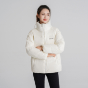 聚划算百亿补贴：雪中飞 女 短款立领羽绒服 155-170码