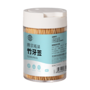 唐宗筷 一次性竹牙签筒 480支*3件