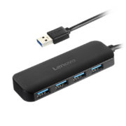 京东特价APP：Lenovo 联想 A601 USB3.0集线器 一分四 0.25m 黑色
