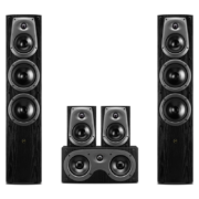 惠威（HiVi）D50HT 音响音箱家庭影院组合套装5.0声道hifi家用客厅电视ktv音响木质落地式音箱需搭配功放