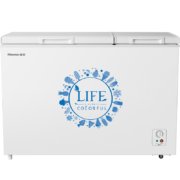 海信(Hisense) 冰柜家用双温大冷柜280升 商用冷藏冷冻柜大容量 一级能效保鲜柜BCD-280ND