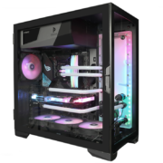 安钛克(Antec) 冰钻P120 电脑机箱水冷 中塔钢化玻璃 支持E-ATX主板/下置显卡/双360冷排 电竞游戏机箱