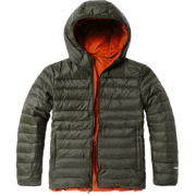 TheNorthFace北面羽绒服男户外保暖700蓬鹅绒双面穿轻薄羽绒外套 4NG3 2S1/绿色 M