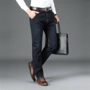 PLUS会员：JEANSWEST 真维斯  男士加绒牛仔裤 ED-22-HDL921H