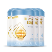 21日0点、概率券：illuma 启赋 儿童配方乳粉4段 810g*4罐