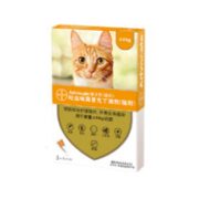 advocate 爱沃克 猫咪专用 内外驱虫滴剂 ≤4kg 0.4ml*1支