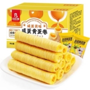 88VIP：比比赞 咸蛋黄鸡蛋卷 600g