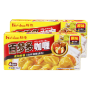 好侍（House）百梦多咖喱100g/盒*2 咖喱块 原味 日式风味块状咖喱 调味料