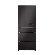 松下(Panasonic)532升家用大容量多门冰箱 不串味 变频无霜风冷NR-EE53WGB-W炫墨黑高端配色款NR-EE53WGB-K