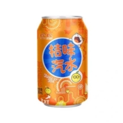 限区域、概率券、88VIP：珍珍 桔味 碳酸饮料汽水330ml*24听*2件