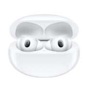 OPPO Enco X2真无线入耳式蓝牙耳机 降噪游戏音乐运动耳机 久石让调音 通用苹果华为小米手机 有线充版凝霜白
