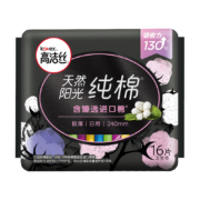 京东特价APP：kotex 高洁丝 臻选澳洲进口纯棉日用卫生巾 24cm*16片*2件