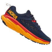 HOKA ONE ONE 男女鞋挑战者6越野跑步鞋Challenger 6减震耐磨 太空蓝/镭射黄-男 43/275mm
