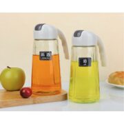 侈放 自动开合玻璃油壶 带刻度 630ml *2只