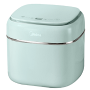 美的（midea）洗衣机0.5KG自动波轮迷你洗衣机小型银离子除菌浸泡洗专衣专洗内衣裤洗袜机母婴儿童 淡雅绿【MX-NBE01G】