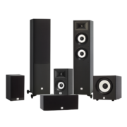 JBL STAGE180 音响 音箱 5.1 家庭影院 电视音响 落地影院 客厅影院 卡拉OK套装 KTV音箱 组合音响套装功放