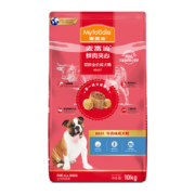麦富迪鲜肉夹心狗粮 柴犬哈士奇泰迪大小型犬通用型夹心双拼粮 (牛肉夹心)成犬粮10kg
