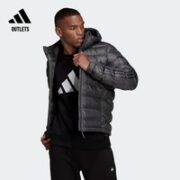 adidas 阿迪达斯 男子运动连帽棉服夹克 GV5330