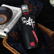 扳倒井 1915酒庄 封藏定制纪念版 52度浓香型白酒 500ml*2瓶 木制礼盒装