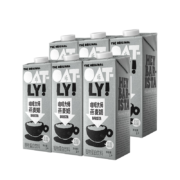 OATLY噢麦力 咖啡大师燕麦奶咖啡伴侣谷物早餐奶植物蛋白饮料 1L*6箱装