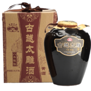古越龙山 绍兴黄酒 太雕酒八年陈酿 花雕酒 半甜型 2.5L