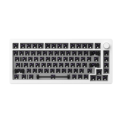 MOJIKE 魔极客 M1 QMK 82键 有线机械键盘套件 白色 RGB