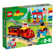 乐高（LEGO）积木 得宝DUPLO 10874 智能蒸汽火车 2-5+ 儿童玩具 男孩圣诞礼物