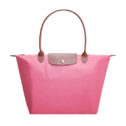 珑骧（longchamp）LONGCHAMP 珑骧大号长柄尼龙折叠手提包 桃粉色 L1899089B49