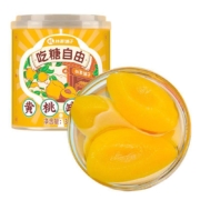 林家铺子 吃糖自由控糖黄桃罐头312g桃水果罐头整箱