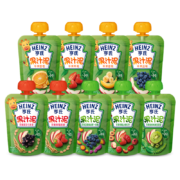 Heinz 亨氏 宝宝果汁泥 120g*9袋