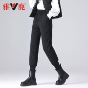 雅鹿 YS601V06040 女士工装束脚羽绒裤