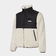 限尺码、PUMA 彪马 Sherpa 男子运动夹克 仿羊羔绒拉链外套 846325