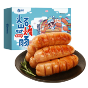 俏侬 火山石烤肠原味 450g/盒无淀粉级鲜肉肠手抓饼火锅烧烤食材