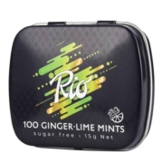 天猫U先：RIO 无糖薄荷糖 铁盒 激爽姜柠味 100粒装