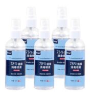 iChoice 75%酒精消毒喷雾 100ml*5瓶装