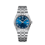 帝舵(TUDOR)瑞士手表男皇家系列自动机械男士腕表 M28500-0005 蓝盘 38mm