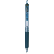 三菱（Uni）UMN-138彩色中性笔 0.38mm按动双珠啫喱笔财务用耐水耐光(替芯UMR-83) 蓝黑色