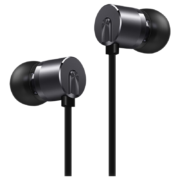 OnePlus 一加银耳2T有线耳机 手机通话音乐游戏耳机 Type-C通用接口适配华为小米手机 曜岩黑
