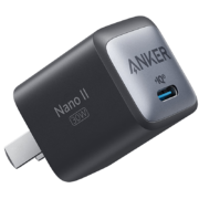 Anker 安克升级氮化镓GaN2 超能充30W苹果快充充电器不可折叠iPhone苹果华为/小米平板 【超小体积】氮化镓2代30W快充黑