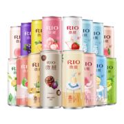 锐澳（RIO）预调 鸡尾酒 果酒 微醺 系列全家福 3度 混合风味 330ml*16罐(14口味)