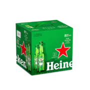 喜力（Heineken）经典黄啤酒330ml*9瓶 礼盒装（内含玻璃杯2个）