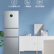Midea 美的 BCD-247WTPZM(E) 247升 三门小型冰箱