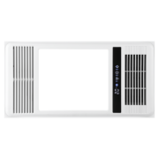 雷士（NVC） 浴霸风暖机集成吊顶 卫生间浴室暖风机速暖取暖排气扇照明一体集成吊顶灯 浴室暖风双核 强推！【2500W】双核|八合一|智能轻触