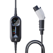 挚达随车充适用特斯拉model3YSX便携式充电桩应急枪线此生必驾IP联名 小黑侠带屏版-10米（定时预约）