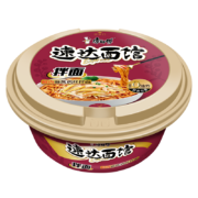 速达面馆 椒香麻酱鸡丝拌面 85g/盒 康师傅方便面 泡面碗面  拌面 速食零食 可微波