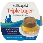 Solid Gold 素力高 南瓜挞系列 猫布丁零食 鸡肉 2.8盎司 *2件